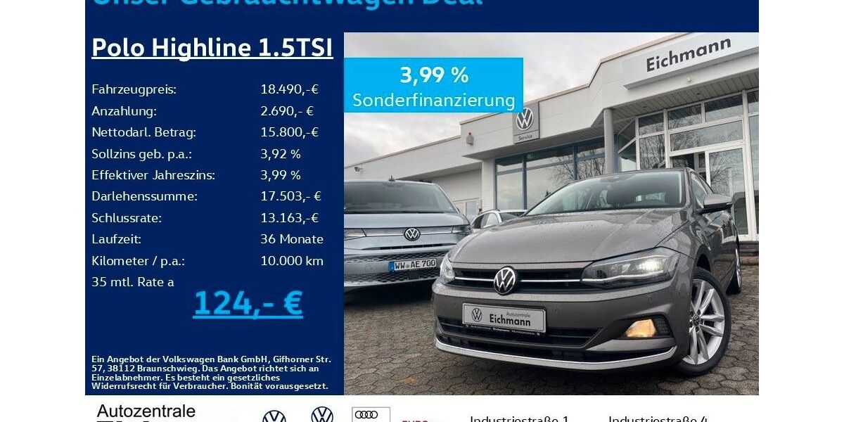VW Polo 76.100 km 18.490 &euro; Heiligenroth 56412